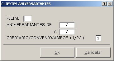 Sistemas Financeiro - Aniversariantes