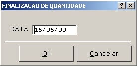 Finalizacoes - Finalizacao de Quant