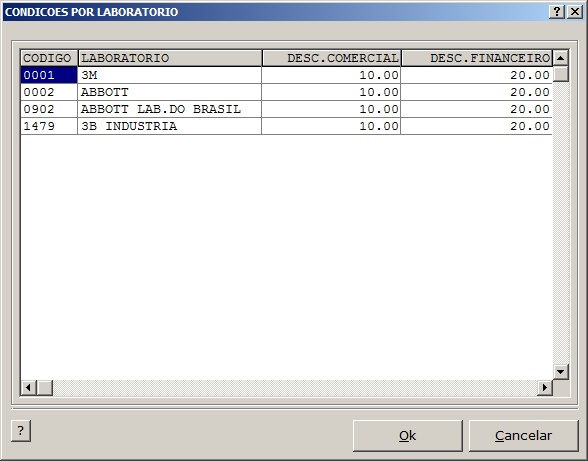 Cadastros Gerais - Cadastro fornecedores 1