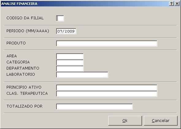 Sistemas Financeiro - Análise financeira