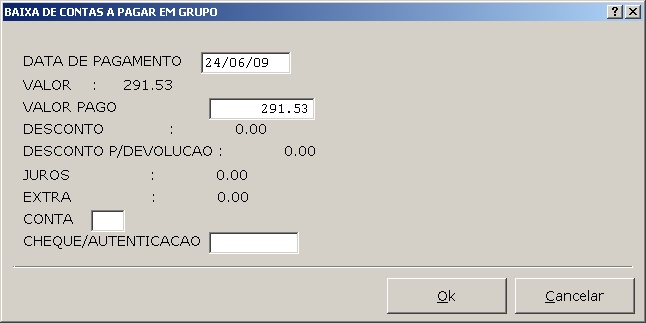 Sistemas Financeiro - Consulta de Contas 4