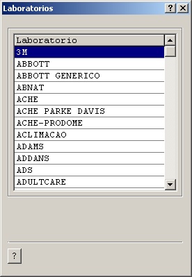 Seleção de Laboratórios