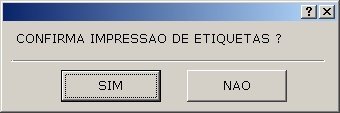 Sistemas Financeiro - Impressão de etiquetas de aniversário