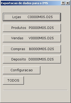 Integracoes - Exportacao IMS 1