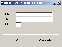 Sistemas Financeiro - Validação de fornecedores2 