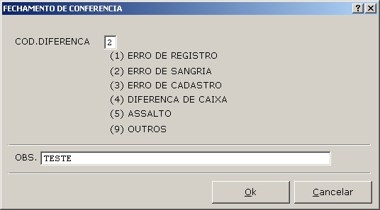 Sistemas Financeiro - Fechamento das conferências 4