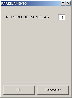 Sistemas Financeiro - Parcela a Compra em Convênio