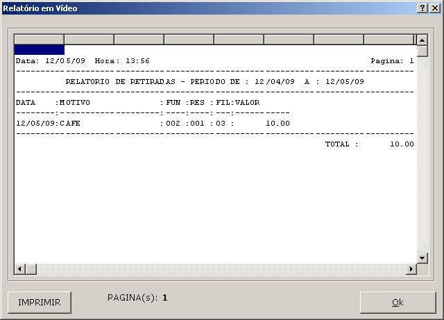 Relatorio - Retiradas 1