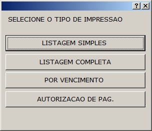 Sistemas Financeiro - Confererências de Contas a Pagar 3