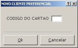 Novo cliente preferencial