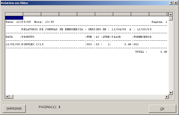 Relatorio - Compras de Emergencia 1