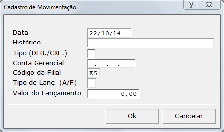 Sistemas Financeiro - Contas Correntes 4