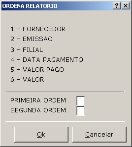 Sistemas Financeiro - Contas Pagas 2