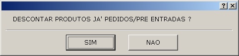 Pedidos e faltas - pedido por max e min 1