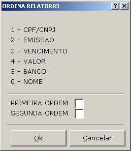 Sistemas Financeiro - Cheques a Receber 2